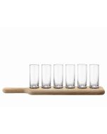 LSA Paddle Shot Set & Oak Paddle (Clear)