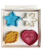 Talisman Designs Pie Crust Cutters | Set of 4