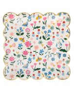 Floral Pattern 9" Plate