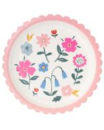 My Mind's Eye 8" Floral Round Plate