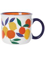 image shows Danica Jubilee Citrus Burst Wander Mug against a blank, white background