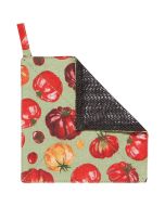 image shows Now Designs by Danica Jar Gripper (Heirloom Tomatoes) against a blank, white background