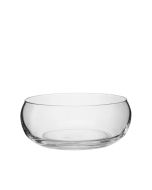 image shows LSA Serve 10.75" Low Bowl | Clear against a blank, white background