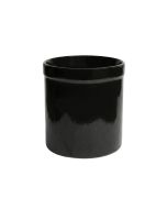 Ohio Stoneware 2 Qt. High Preserving Crock | Black