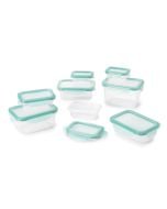 16 Piece Smart Seal Plastic Container Set