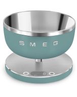 image shows SMEG Contemporary Kitchen Scale | Jade against a blank, white background