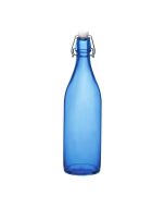 Navy Blue Bormioli Rocco Giara Glass Bottle: 666260MBE321706
