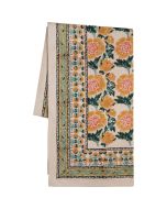 Danica Heirloom 60 inches x 84 inches Block Print Tablecloth Goldenrise