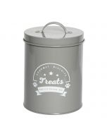 Park Life Designs Treat Canister | Gourmet Biscuits (Grey)