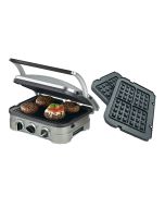 Cucinapro Train Set Waffle Maker - Build Waffle or Pancake Shaped Tracks, Cargo Cars, Signs, Station & More- Fun Family Breakfast for Kids, Electric