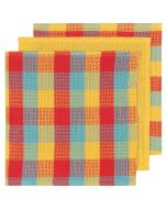 Now Designs Check Dishcloths (Set of 3) | Lemon