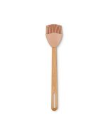 image shows Le Creuset Signature Silicone Basting Brush | Pêche against a blank, white background