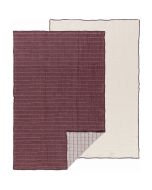 Danica Heirloom Double Weave Dishtowels (Set of 2) | Ash Plum