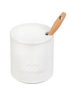 Le Creuset Signature Honey Pot with Dipper (White)