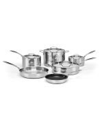 Cuisinart Custom-Clad 5-Ply Stainless Steel Cookware Set | 10-Piece