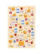 image shows Danica Jubilee Printed Dishtowel Brunch Club against a blank, white background