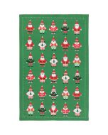 image shows Danica Jubilee Christmas Dishtowel Festive Gnomes against a blank white background