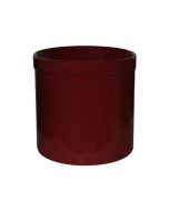 Ohio Stoneware 2 Gallon Preserving Crock | Burgundy