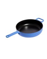 Hedley & Bennett 11inches Enamel Cast Iron Skillet | French Blue