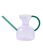  image shows Modern Sprout Glass Watering Can (32 fl.oz.) | Purple against a blank, white background