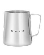 image shows SMEG Stainless Steel 15oz Milk Frothing Carafe against a blank, white background