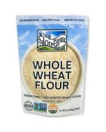 image shows Palouse Whole Wheat Flour | 3 lb Bag against a blank, white background