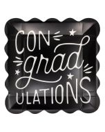 My Mind's Eye 8-Piece ConGRADulations Paper Plates