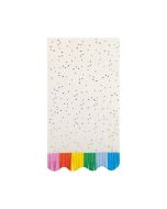 image shows My Mind's Eye 18-Piece Dinner Paper Napkins | Confetti  against a blank, white background