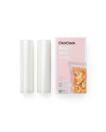 image shows Click Clack 22cm x 5m Vacuum Bag Rolls against a blank, white background