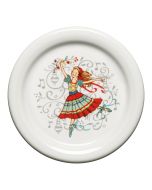 image shows Fiesta® 4.375" Coaster/Mug Cover | Nutcracker Ballerina against a blank, white background