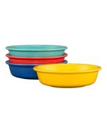  image shows Fiesta® 4-Piece 19oz Classic Rim Cereal Bowl (6.875") | Vibrant against a blank, white background