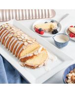 image shows Nordic Ware Loaf Pan | Cinnamon Bread & Almond  against a blank, white background