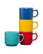 Fiesta® 4-Piece 16oz Stackable Mug Set | Vibrant