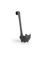 image shows OTOTO Katie Cat Ladle | Grey  against a blank, white background