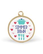 Fred In Stitches Potholder | Simmer Down