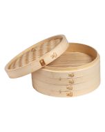 Joyce Chen 12" 2-Tier Bamboo Steamer Baskets