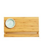 Joyce Chen Burnished Bamboo Sushi Board Set