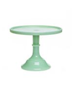 Mosser Glass 9" Cake Plate | Jade