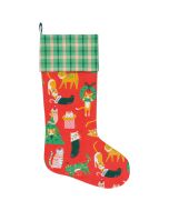 Danica Jubilee Reversible Christmas Stocking | Let It Meow
