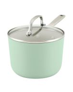 KitchenAid Hard Anodized Ceramic  3 Quart Covered Saucepan | Pistachio