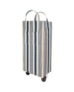 Now Designs Navy Stripe Shopping Trolley