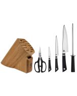 Shun Cutlery Sora Knife Block Set - 6 PC Starter