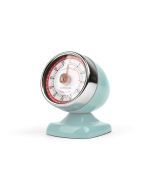 Kikkerland Vintage Streamline Kitchen Timer | Baby Blue