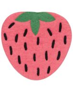 image showsDanica Jubilee Felted Wool Trivet | Berry Sweet against a blank, white background  