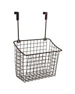 Spectrum Over the Cabinet Large Basket Industrial Gray - 56376