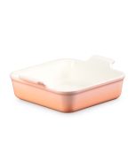 Le Creuset 3-Qt Heritage Square Dish (Peche) 