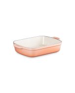 Le Creuset 5.25 Quart Cast Iron Roasting Pan (Peche)