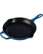 Le Creuset Enameled Cast Iron Signature Iron Handle Skillet, 10.25 (1-3/4  qt.), Deep Teal