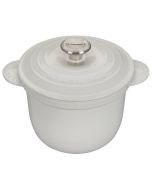 Le Creuset Cast Iron Rice Pot | White