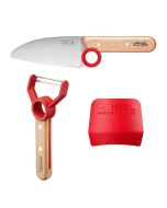 Opinel Le Petit Chef 3-Piece Set - Red